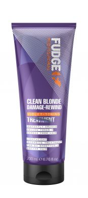 Fudge Clean Blonde Damage Rewind Violet-Toning Treatment 200ml