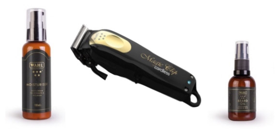 wahl limited edition black and gold cordless magic clip